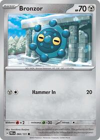 Bronzor (66) - SV: Prismatic Evolutions (PRE)