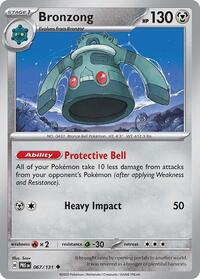 Bronzong (67) - SV: Prismatic Evolutions (PRE)
