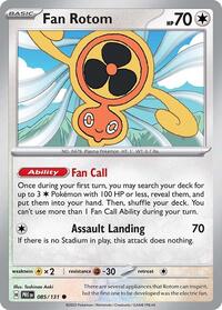 Fan Rotom (85) - SV: Prismatic Evolutions (PRE)