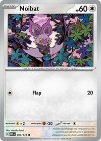 Noibat (90) - SV: Prismatic Evolutions (PRE)