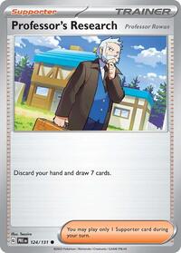 Professors Research Professor Rowan (124) - SV: Prismatic Evolutions (PRE)