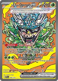 Teal Mask Ogerpon ex (145) - SV: Prismatic Evolutions (PRE)