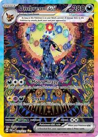 Umbreon ex (161) - SV: Prismatic Evolutions (PRE)