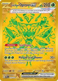 Teal Mask Ogerpon ex (177) - SV: Prismatic Evolutions (PRE)