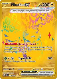 Pikachu ex (179) - SV: Prismatic Evolutions (PRE)