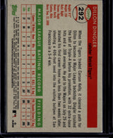 2025 Topps Chrome Platinum Dillon Dingler Speckle Refractor /150