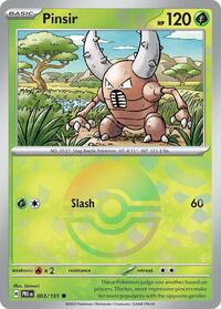 Pinsir (3) - SV: Prismatic Evolutions (PRE)