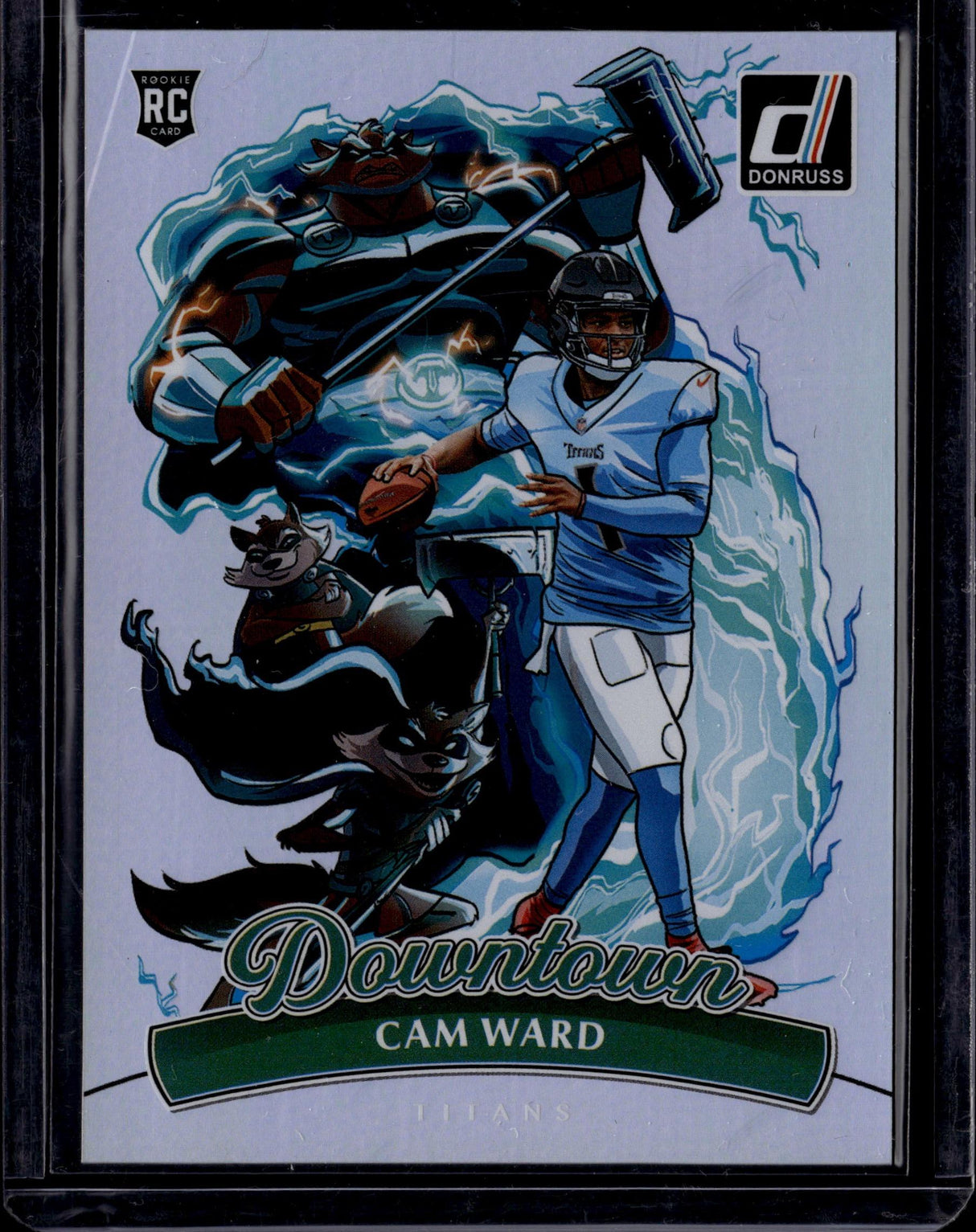 2025 Donruss #12 Cam Ward Downtown!