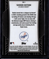 2025 Topps Chrome #SE-1 Shohei Ohtani Shadow Etch