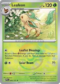 Leafeon (5) - SV: Prismatic Evolutions (PRE)