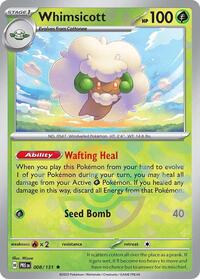 Whimsicott (8) - SV: Prismatic Evolutions (PRE)