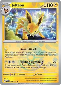 Jolteon (29) - SV: Prismatic Evolutions (PRE)