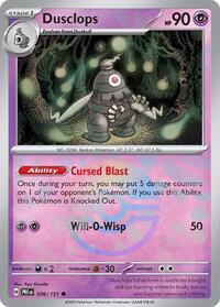 Dusclops (36) - SV: Prismatic Evolutions (PRE)