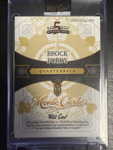 2026 Wild Card Brock Purdy Rainbow Monte Carlo Yacht Gold 1/1