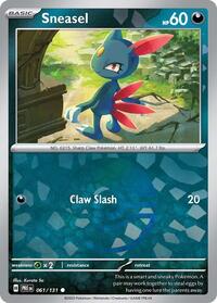 Sneasel (61) - SV: Prismatic Evolutions (PRE)
