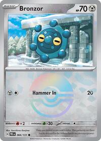 Bronzor (66) - SV: Prismatic Evolutions (PRE)