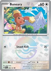 Buneary (83) - SV: Prismatic Evolutions (PRE)