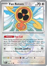 Fan Rotom (85) - SV: Prismatic Evolutions (PRE)