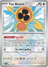 Fan Rotom (85) - SV: Prismatic Evolutions (PRE)
