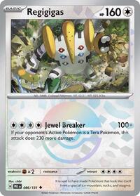 Regigigas (86) - SV: Prismatic Evolutions (PRE)