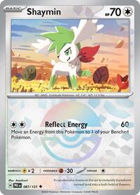 Shaymin (87) - SV: Prismatic Evolutions (PRE)