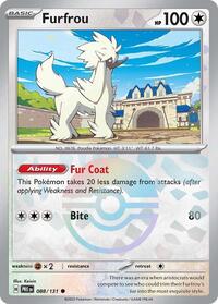Furfrou (88) - SV: Prismatic Evolutions (PRE)