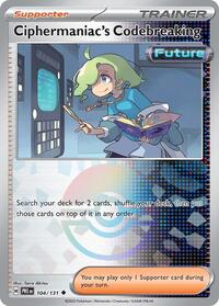 Ciphermaniacs Codebreaking (104) - SV: Prismatic Evolutions (PRE)