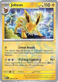 Jolteon (29) - SV: Prismatic Evolutions (PRE)
