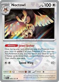 Noctowl (78) - SV: Prismatic Evolutions (PRE)