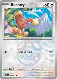 Buneary (83) - SV: Prismatic Evolutions (PRE)