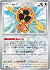 Fan Rotom (85) - SV: Prismatic Evolutions (PRE)