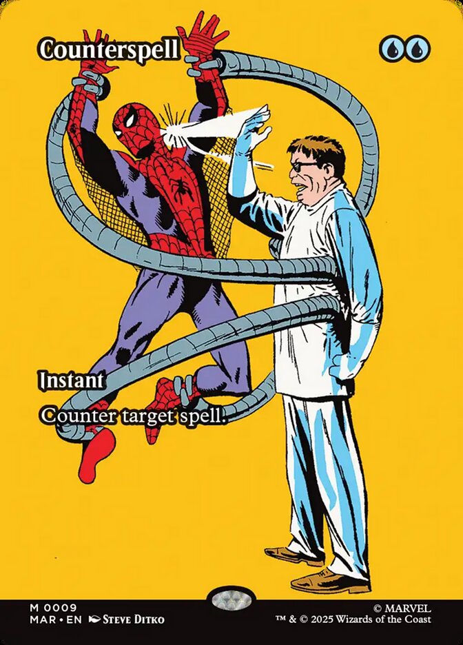 Counterspell (9) - [Borderless] Marvel Universe (MAR)