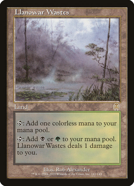 Llanowar Wastes (141) - Apocalypse (APC)