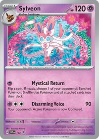 Sylveon - 172 (Cosmos Holo) (172) - SV: Scarlet & Violet Promo Cards (SVP)