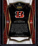 2020 Panini Select #146 Joe Burrow Silver Prizm