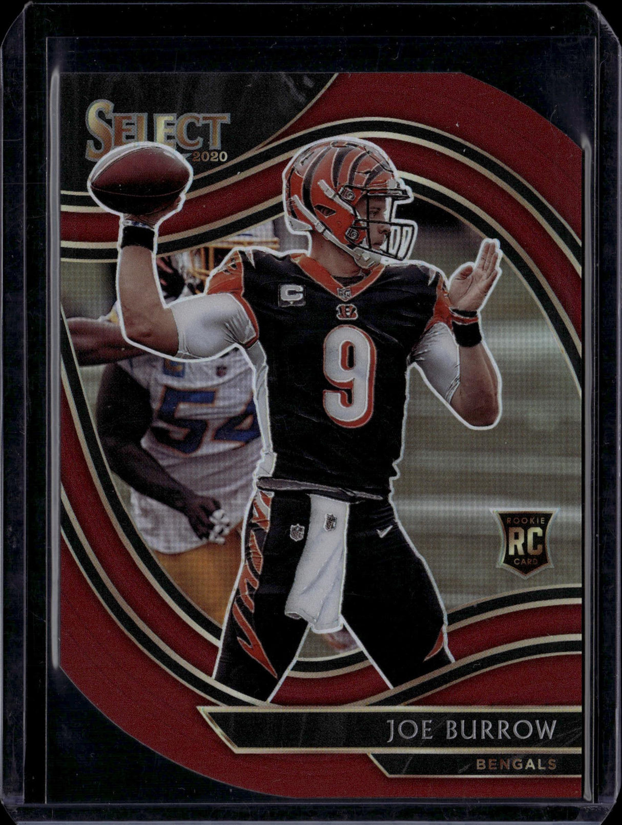 2020 Panini Select #346 Joe Burrow Maroon Prizm Die Cut