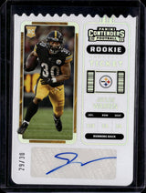 2022 Panini Contenders #286 Jaylen Warren Rookie Ticket Stub