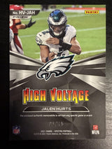 2021 Panini Spectra #HV-JAH Jalen Hurts High Voltage Hyper