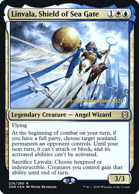 Linvala, Shield of Sea Gate (226s) - Zendikar Rising Promos (PZNR)