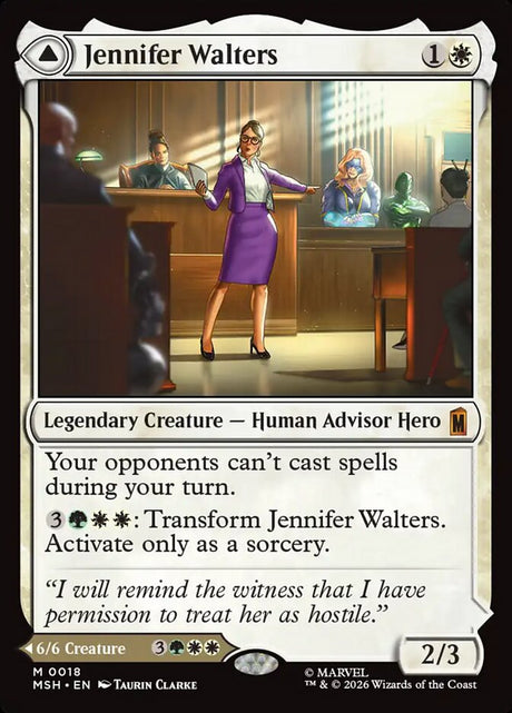 Jennifer Walters // The Sensational She-Hulk (18) - Marvel Super Heroes (MSH)