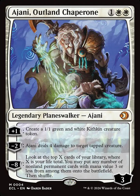 Ajani, Outland Chaperone (4) - Lorwyn Eclipsed (ECL)