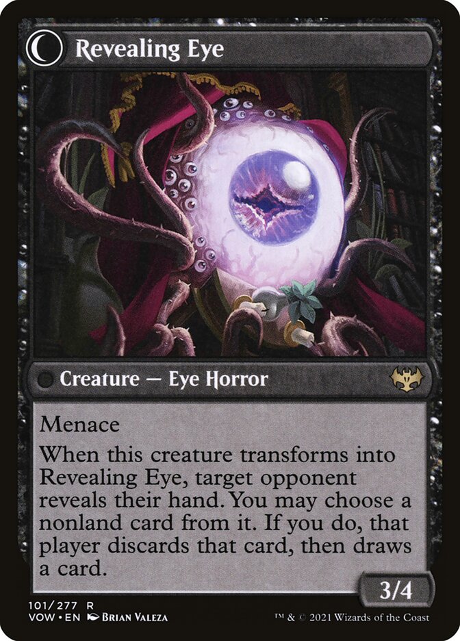 Concealing Curtains // Revealing Eye (101) - Innistrad: Crimson Vow (VOW)