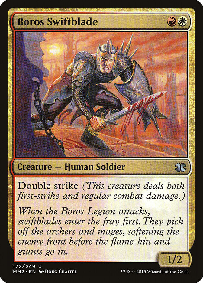 Boros Swiftblade (172) - Modern Masters 2015 (MM2)