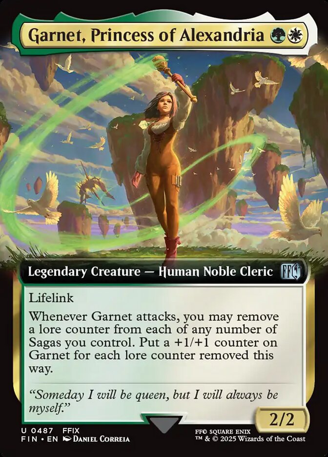 Garnet, Princess of Alexandria (487) - [Extended Art] Final Fantasy (FIN)