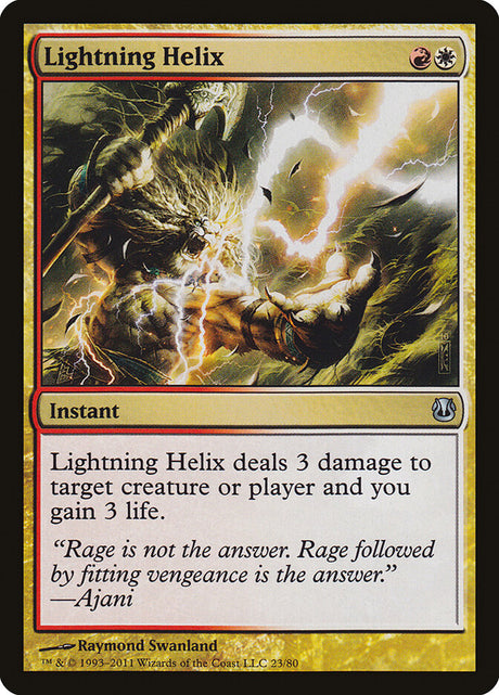 Lightning Helix (23) - Duel Decks: Ajani vs. Nicol Bolas (DDH)