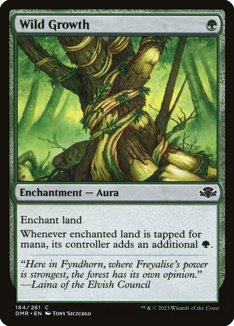 Wild Growth (184) - Dominaria Remastered (DMR)