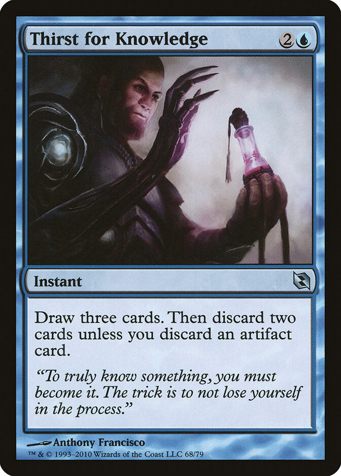 Thirst for Knowledge (68) - Duel Decks: Elspeth vs. Tezzeret (DDF)