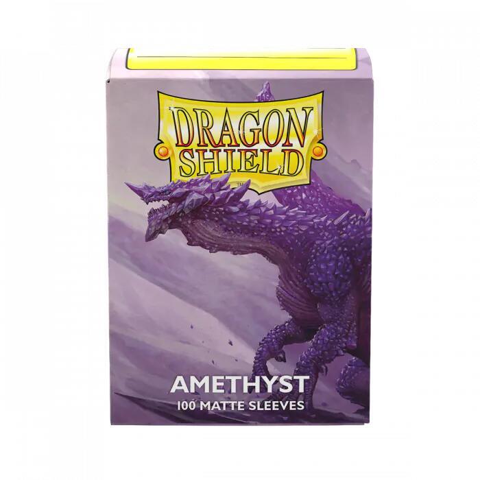 Dragon Shield Deck Protector Sleeves - Matte Dual Amethyst (100 Count)