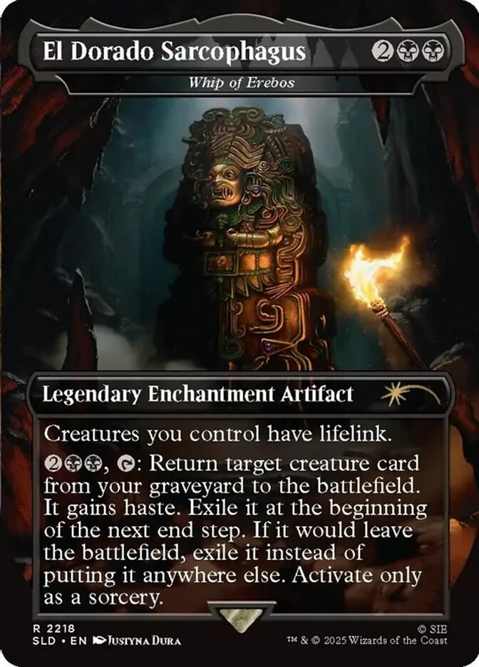 El Dorado Sarcophagus - Whip of Erebos (2218) - Secret Lair Drop (SLD)