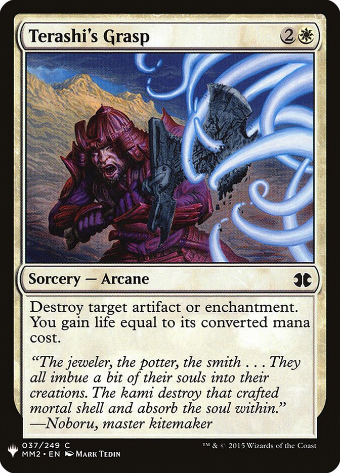 Terashi's Grasp (MM2-37) - The List (PLST)